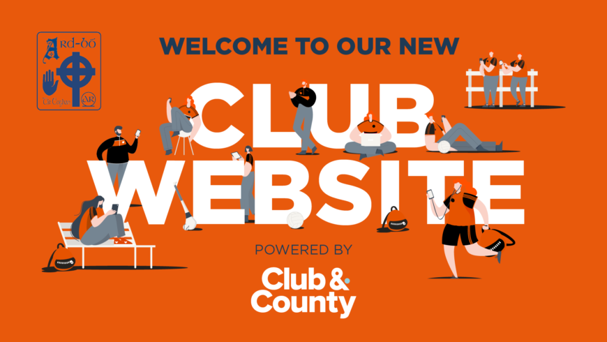 Welcome to our new Club Website